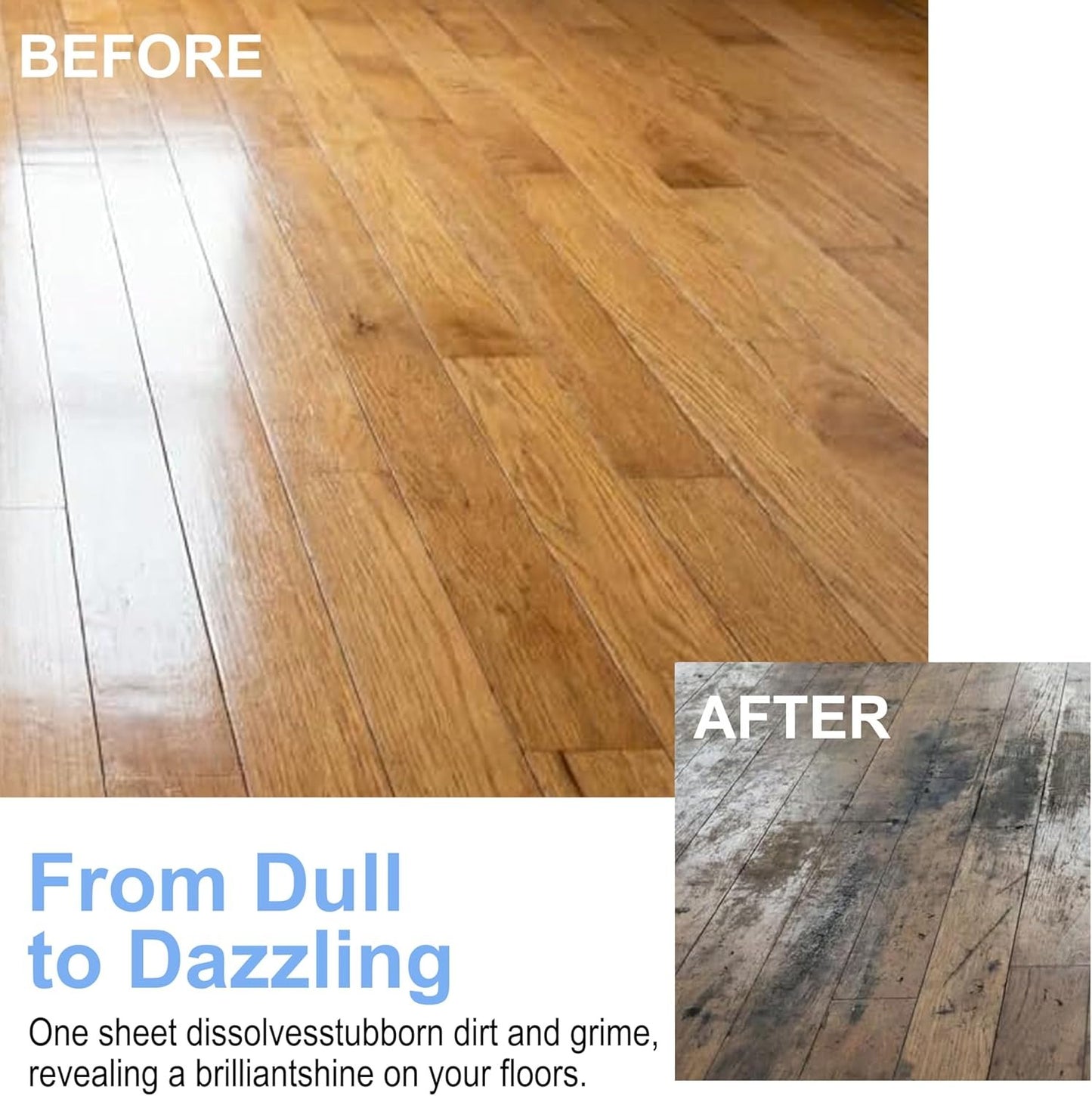 100PCS Multi-Surface Floor Cleaning Tablets