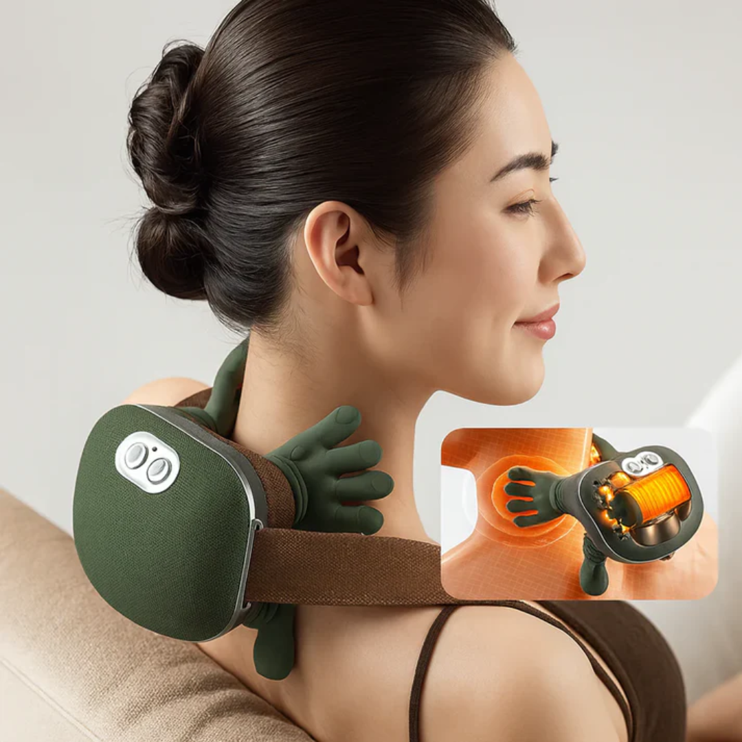 Portable Neck and Back Relaxing Massager