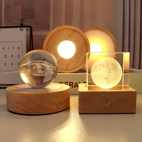 Wooden LED Stands