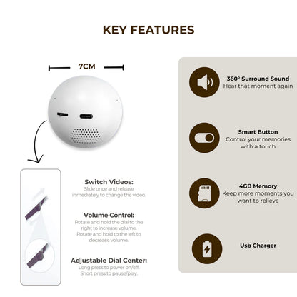 Velavor™ Crystal Memory Ball